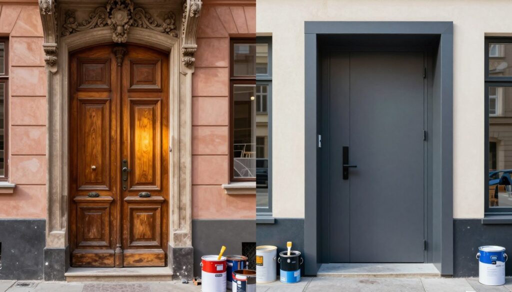 Altbau vs. Neubau in der Türrenovierung Altbau vs. Neubau in der Türrenovierung