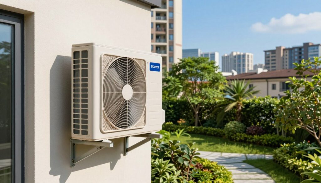 Außengerät Platzierung Außengerät Platzierung