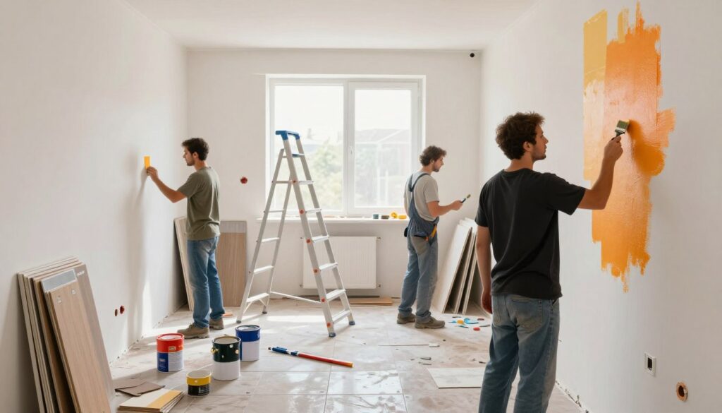 Renovierungsmaßnahmen