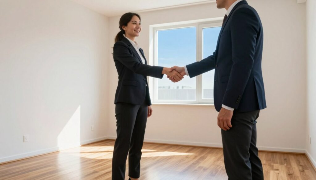 besenrein bei der Wohnungsübergabe