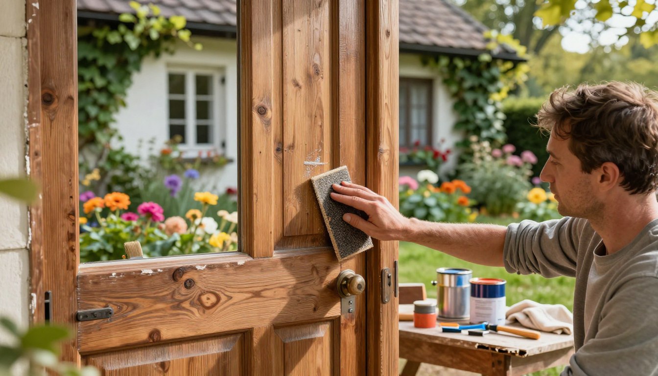 kann man eine alte Haustür renovieren?