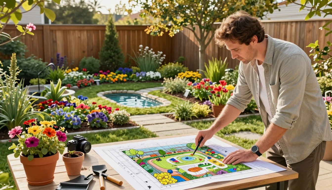 Kostenlose Gartenplanung – Wer gestaltet meinen Garten?