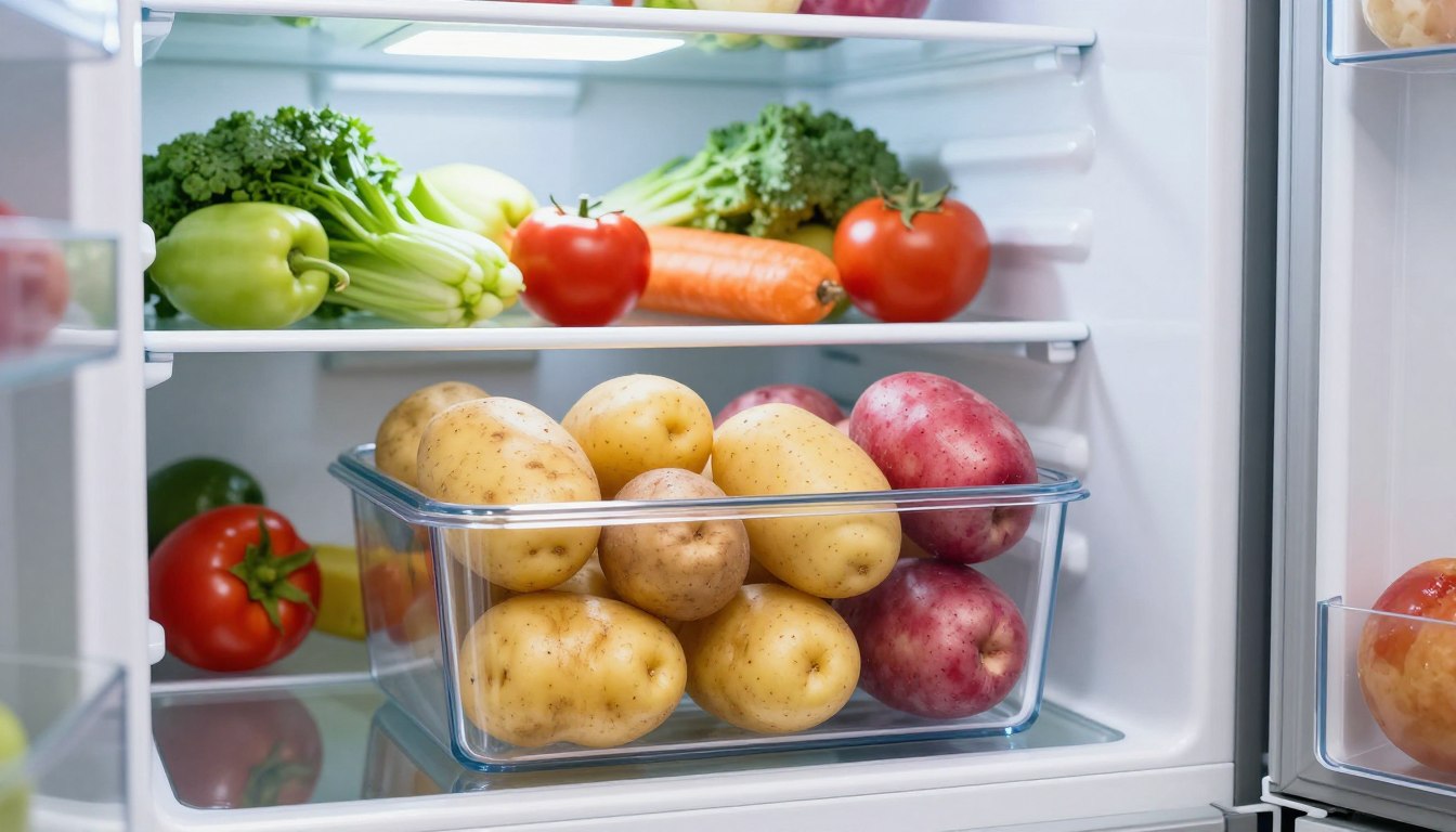 Haltbarkeit von Kartoffeln im Kühlschrank erklärt